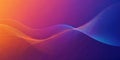 Abstract gradient waveform background with vibrant hues and linear patterns. Generative AI Royalty Free Stock Photo