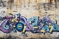 Abstract Graffiti Background