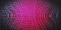 Abstract grainy background with a vibrant magenta and grey digital waves