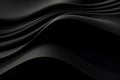 abstract graphic black wave background design Royalty Free Stock Photo