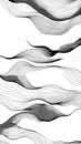 Abstract flowing lines graphic design with a dynamic and minimalist style