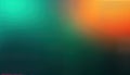 Abstract graphic design with teal orange, orange gradient color palette. Smooth fluid transitions create panoramic effect. Royalty Free Stock Photo