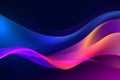 abstract graphic purple and blue wave colourful background design Royalty Free Stock Photo