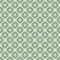 Vector lace openwork seamless abstract geometric pattern