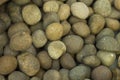 Abstract gravel, browe stones Royalty Free Stock Photo