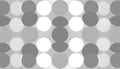 Abstract gray circle pattern, modern geometric background. Stock Photo, Generative AI Royalty Free Stock Photo