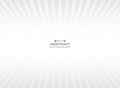 Abstract of gray dot patterns in perspective view background