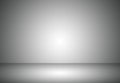 Abstract gray empty room studio gradient used for background and display your product.