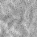 Abstract gray fur pattern. Vector seamless background Royalty Free Stock Photo