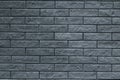 Abstract gray pattern of brick wall background. Light grey stone background. Grey bricks texture wallpaper backdrop of house facad Royalty Free Stock Photo