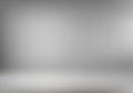 Abstract gray room interior background or wallpaper for product display. Empty studio photoshoot backdrop for your advertising