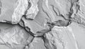 Abstract Gray Stone Surface with Jagged Edges texture Royalty Free Stock Photo
