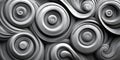 Abstract Gray Swirl Texture: High-Resolution Background Image