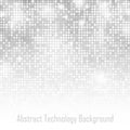 Abstract Gray Technology Glow Background