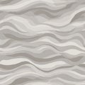 Abstract Gray Wave Pattern - Modern Neutral Background Design. Royalty Free Stock Photo
