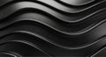 Abstract Gray Wave Pattern with Smooth Flowing Lines Royalty Free Stock Photo