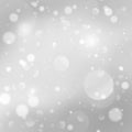 Abstract silver background - defocused Royalty Free Stock Photo