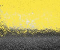 Abstract gray and yellow background. Bright background for your design. The 2021 trend.