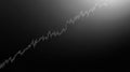 An abstract grayscale backdrop featuring geometric shapes and data visualization elements, indicating growth or decline. Royalty Free Stock Photo