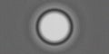 Abstract grayscale of a central circle with a diffused halo effect perfect for backgrounds Royalty Free Stock Photo
