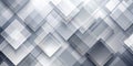 Abstract grayscale geometric design featuring overlapping squares and rectangular shapes creating a dynamic visual texture. Royalty Free Stock Photo