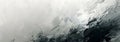 Abstract Grayscale Texture With Dynamic Brushstrokes And Dark Ink Spatters, Creating A Dramatic, Atmospheric Backdrop