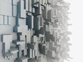abstract greeble, Abstract background. Royalty Free Stock Photo
