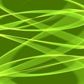 Abstract green background. Bright green lines. Geometric pattern in green colors. Raster bitmap.