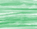 Abstract green background with dry brush paint stripes, colored background Royalty Free Stock Photo