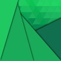 Abstract green background. Geometric vector image. Triangle. Mosaic gradient. eps 10 Royalty Free Stock Photo