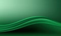 abstract green background with some smooth lines in it. Royalty Free Stock Photo