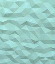 Abstract green background with triangulate polygon pattern