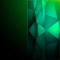 Abstract green background. Vector illustration