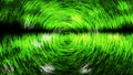 Abstract Green and Black Circular Lines Background Royalty Free Stock Photo