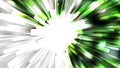 Abstract Green Black and White Light Burst Background Vector Royalty Free Stock Photo