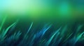 Abstract green and blue blurred gradient background with light. , Generative AI Royalty Free Stock Photo