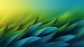 Abstract green and blue blurred gradient background with light. , Generative AI Royalty Free Stock Photo