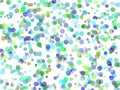 Abstract green blue circles illustration background Royalty Free Stock Photo