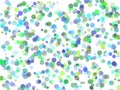 Abstract green blue circles illustration background Royalty Free Stock Photo
