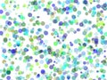 Abstract green blue circles illustration background Royalty Free Stock Photo