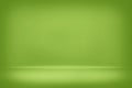 Abstract green blurred smooth background color gradient wall can used creative concept Royalty Free Stock Photo