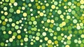 Abstract Green Bokeh Background for Vibrant Designs Royalty Free Stock Photo
