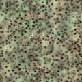Abstract Green and Brown Spotted Texture Background