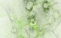 Abstract green bubbles Royalty Free Stock Photo