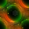 Abstract green circle background Royalty Free Stock Photo