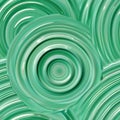 Abstract Green Circular Swirl Pattern for Background Design Royalty Free Stock Photo