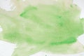 Abstract green creative watercolor