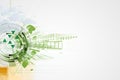 Abstract green eco technolgy business concept Royalty Free Stock Photo