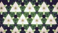 Abstract Green emerald greenery natual mirage bokeh pattern background. Royalty Free Stock Photo