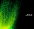 Abstract green energy background